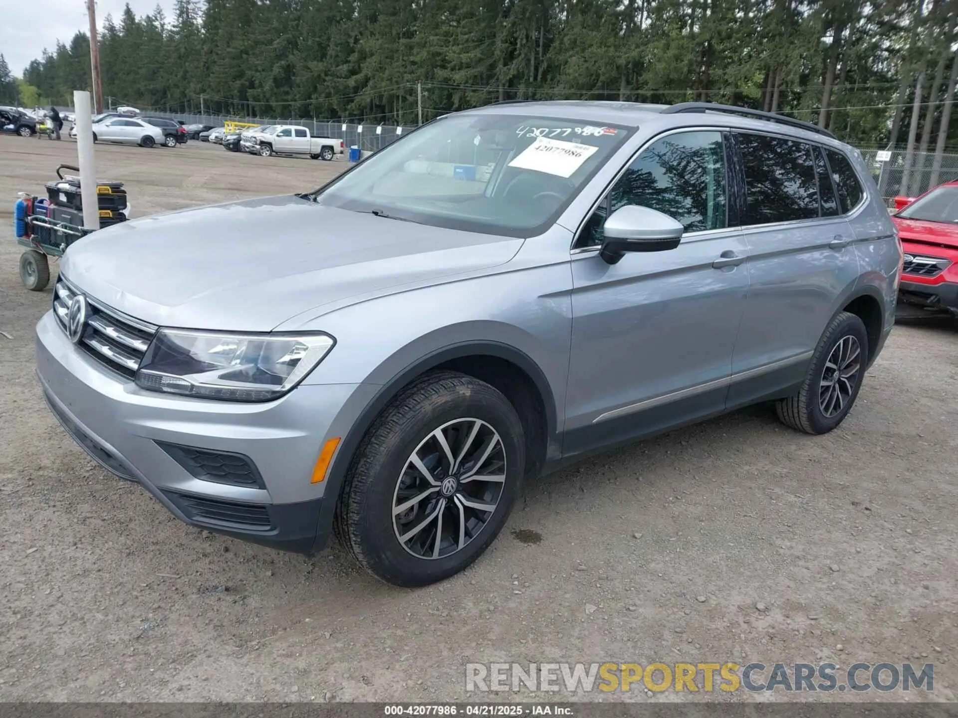 2 Photograph of a damaged car 3VV3B7AX0MM008809 VOLKSWAGEN TIGUAN 2021