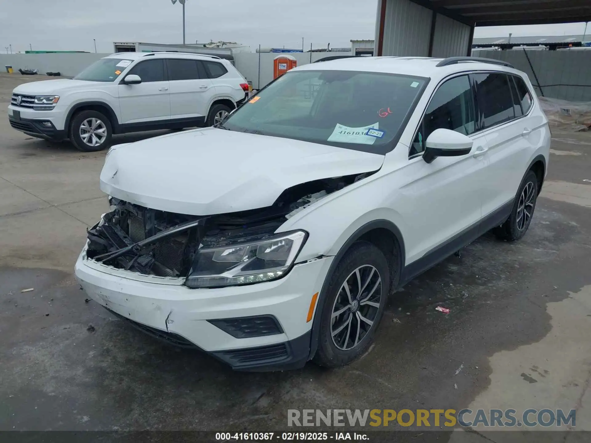 2 Photograph of a damaged car 3VV3B7AX0MM008938 VOLKSWAGEN TIGUAN 2021
