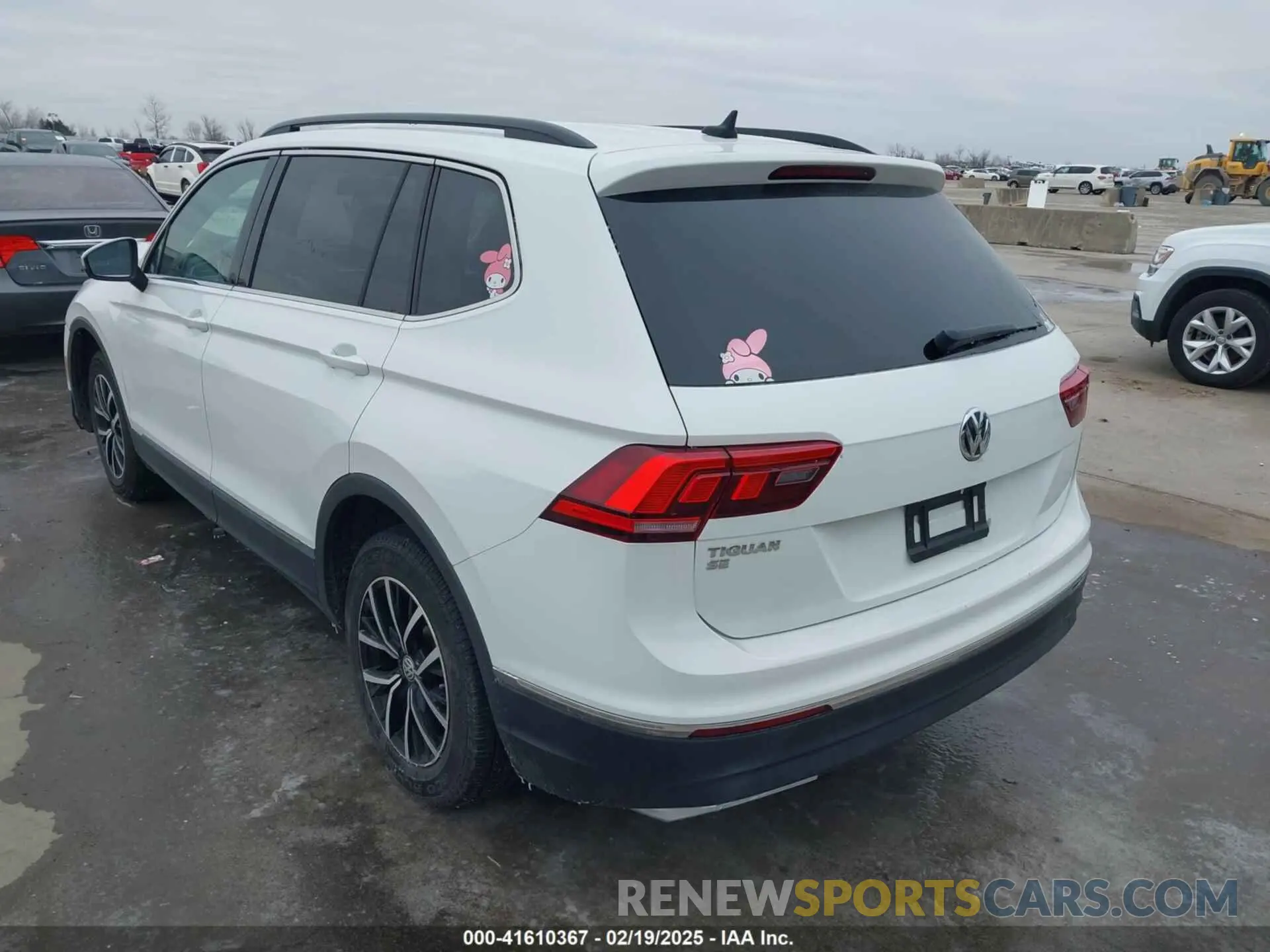 3 Photograph of a damaged car 3VV3B7AX0MM008938 VOLKSWAGEN TIGUAN 2021