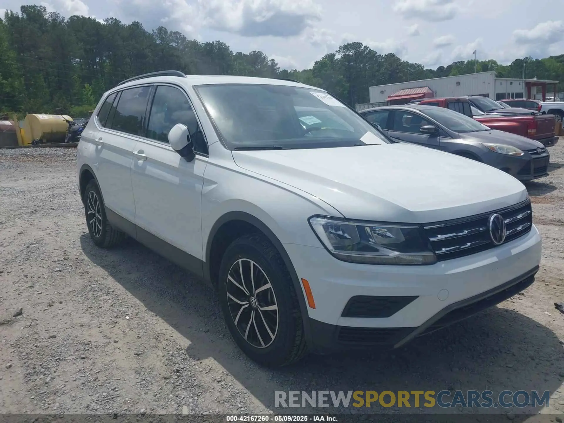1 Photograph of a damaged car 3VV3B7AX0MM104746 VOLKSWAGEN TIGUAN 2021