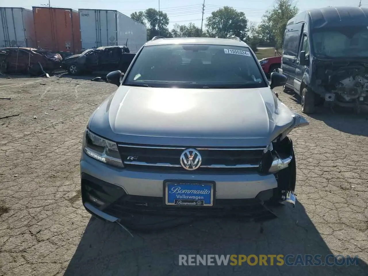 5 Photograph of a damaged car 3VV3B7AX0MM117125 VOLKSWAGEN TIGUAN 2021