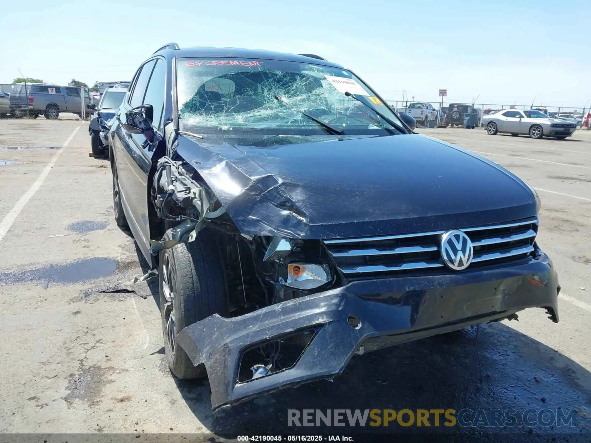 6 Photograph of a damaged car 3VV3B7AX1MM009970 VOLKSWAGEN TIGUAN 2021