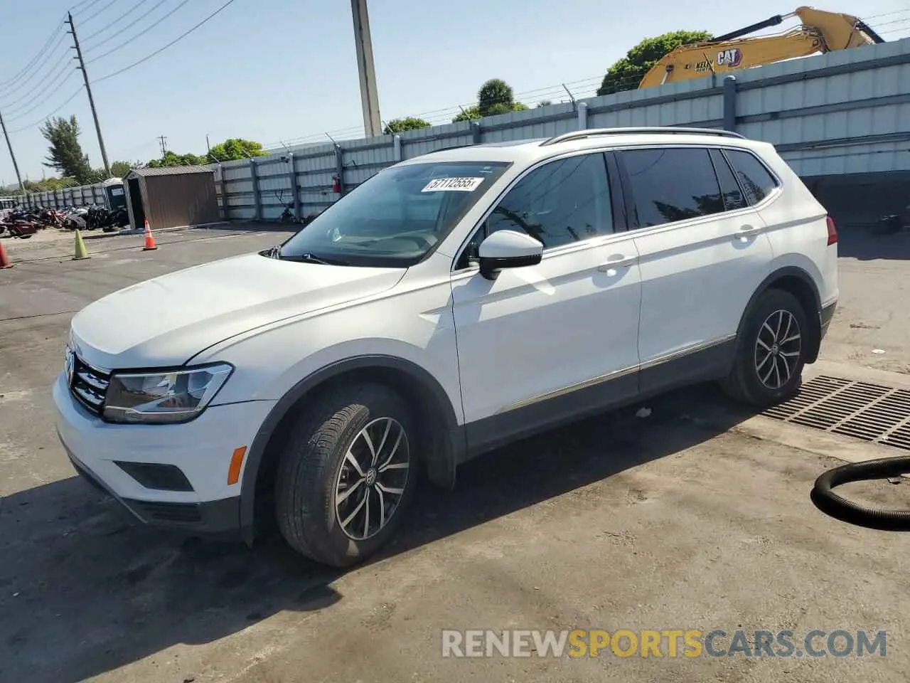 1 Photograph of a damaged car 3VV3B7AX1MM049000 VOLKSWAGEN TIGUAN 2021