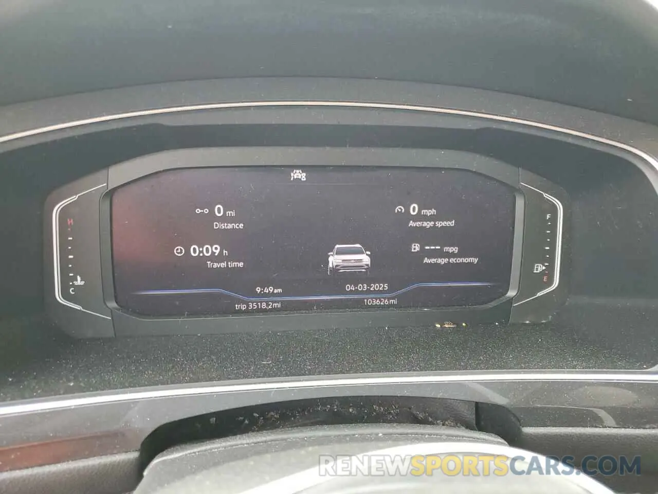 9 Photograph of a damaged car 3VV3B7AX3MM013955 VOLKSWAGEN TIGUAN 2021