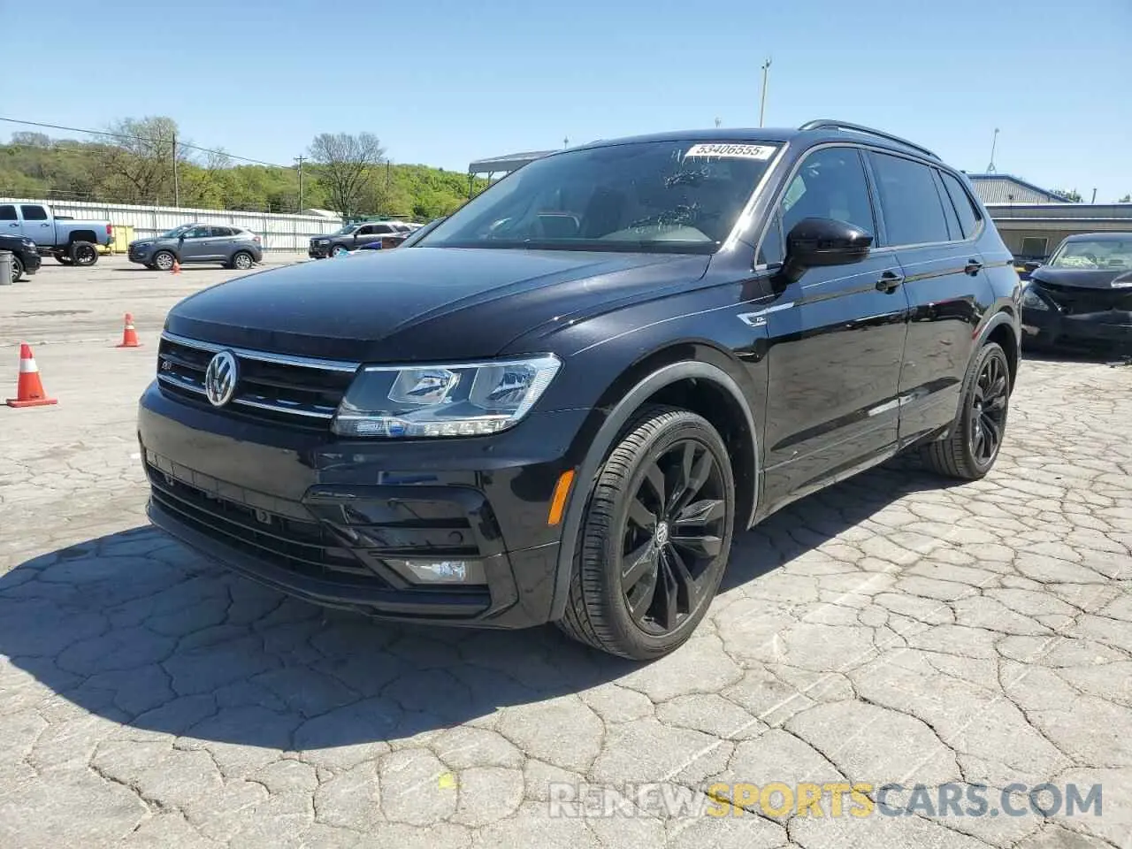 1 Photograph of a damaged car 3VV3B7AX5MM073784 VOLKSWAGEN TIGUAN 2021
