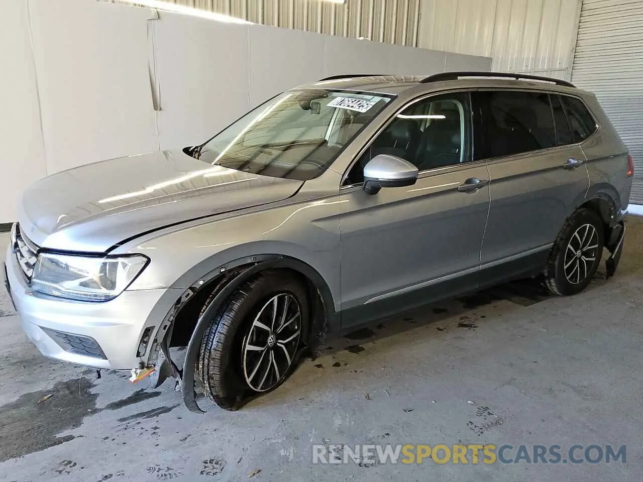 1 Photograph of a damaged car 3VV3B7AX5MM112244 VOLKSWAGEN TIGUAN 2021