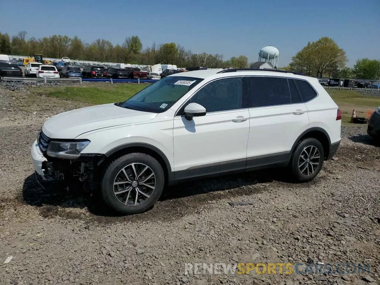 1 Photograph of a damaged car 3VV3B7AX6MM068304 VOLKSWAGEN TIGUAN 2021