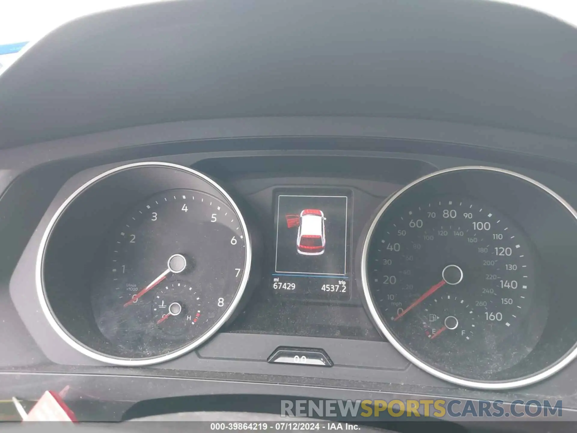 7 Photograph of a damaged car 3VV3B7AX7MM004286 VOLKSWAGEN TIGUAN 2021