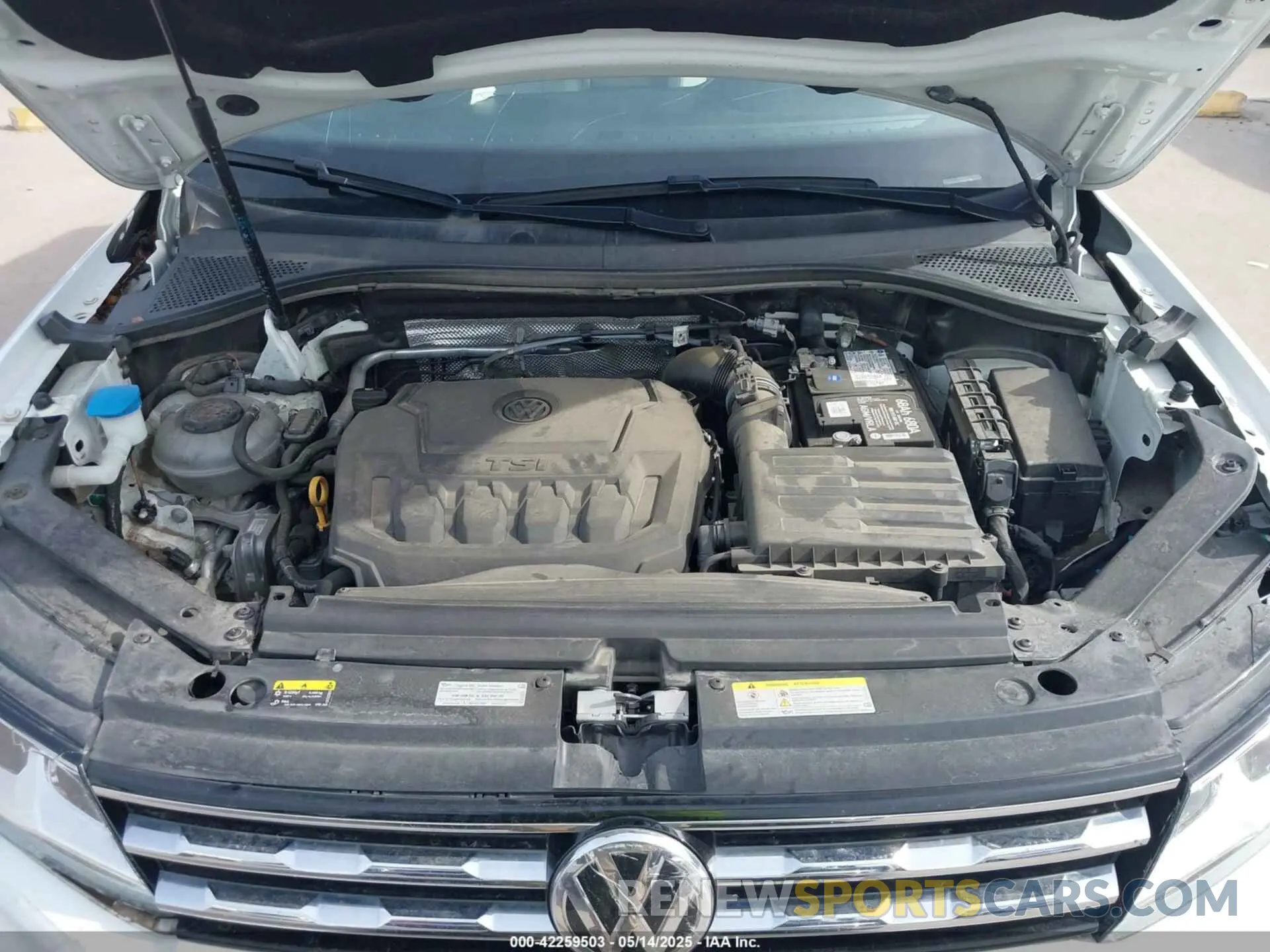10 Photograph of a damaged car 3VV3B7AX7MM065332 VOLKSWAGEN TIGUAN 2021