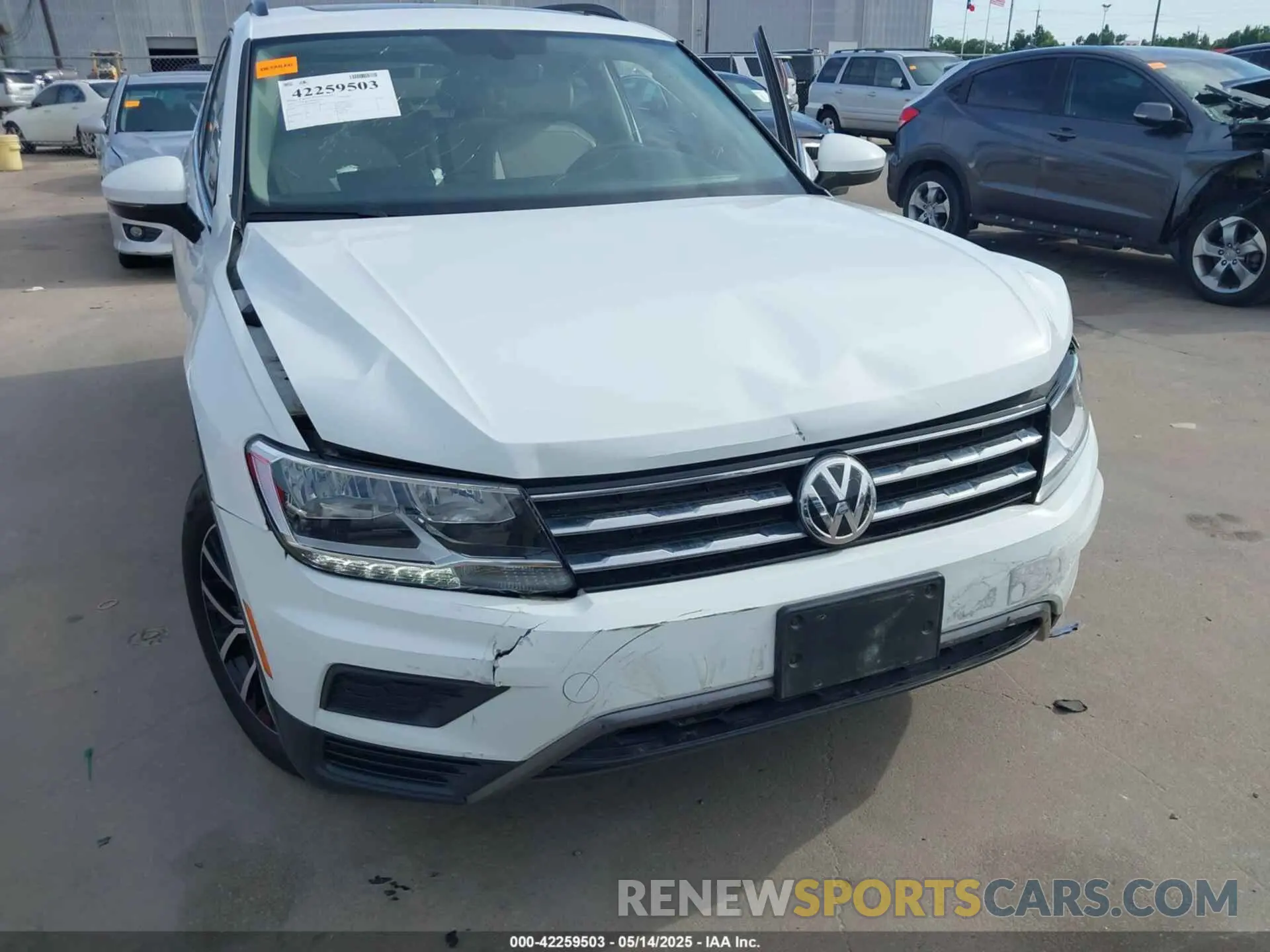 6 Photograph of a damaged car 3VV3B7AX7MM065332 VOLKSWAGEN TIGUAN 2021