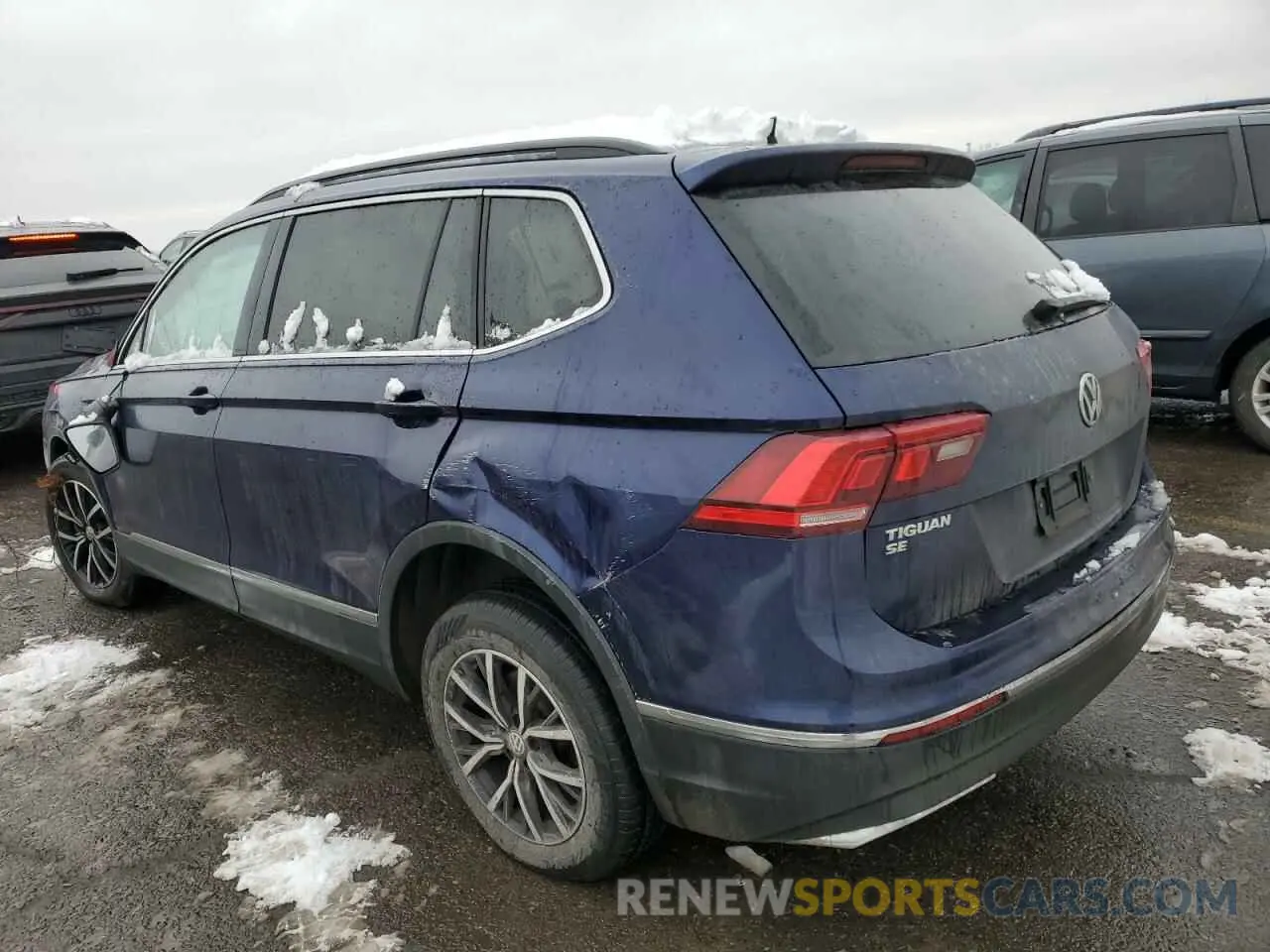 2 Photograph of a damaged car 3VV3B7AX7MM104470 VOLKSWAGEN TIGUAN 2021