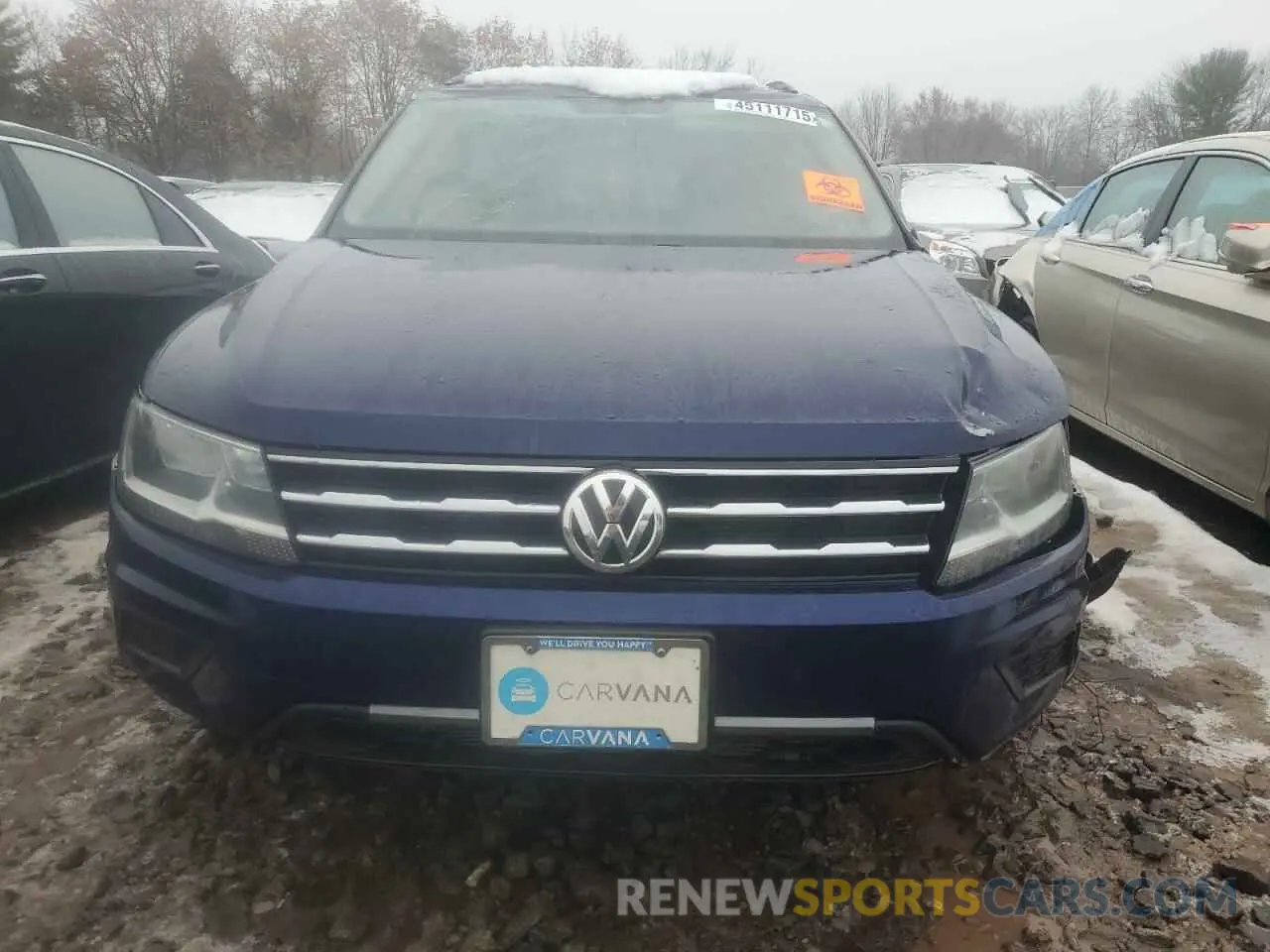 5 Photograph of a damaged car 3VV3B7AX7MM104470 VOLKSWAGEN TIGUAN 2021