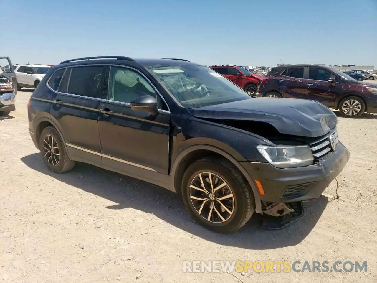 4 Photograph of a damaged car 3VV3B7AX8MM024773 VOLKSWAGEN TIGUAN 2021