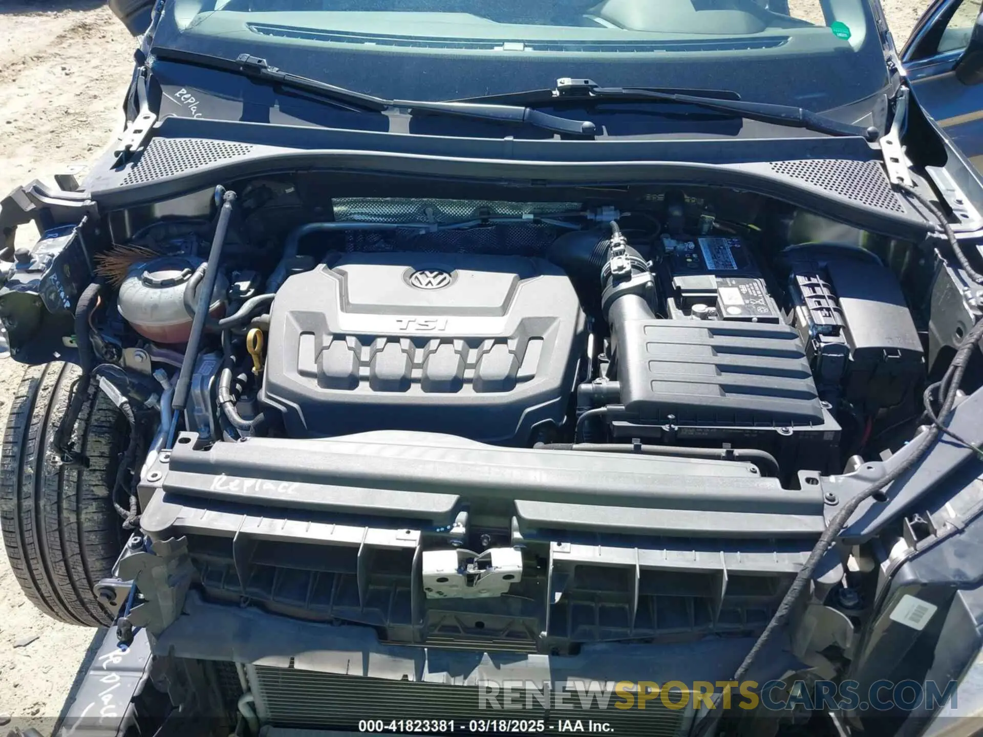 10 Photograph of a damaged car 3VV3B7AX8MM029357 VOLKSWAGEN TIGUAN 2021