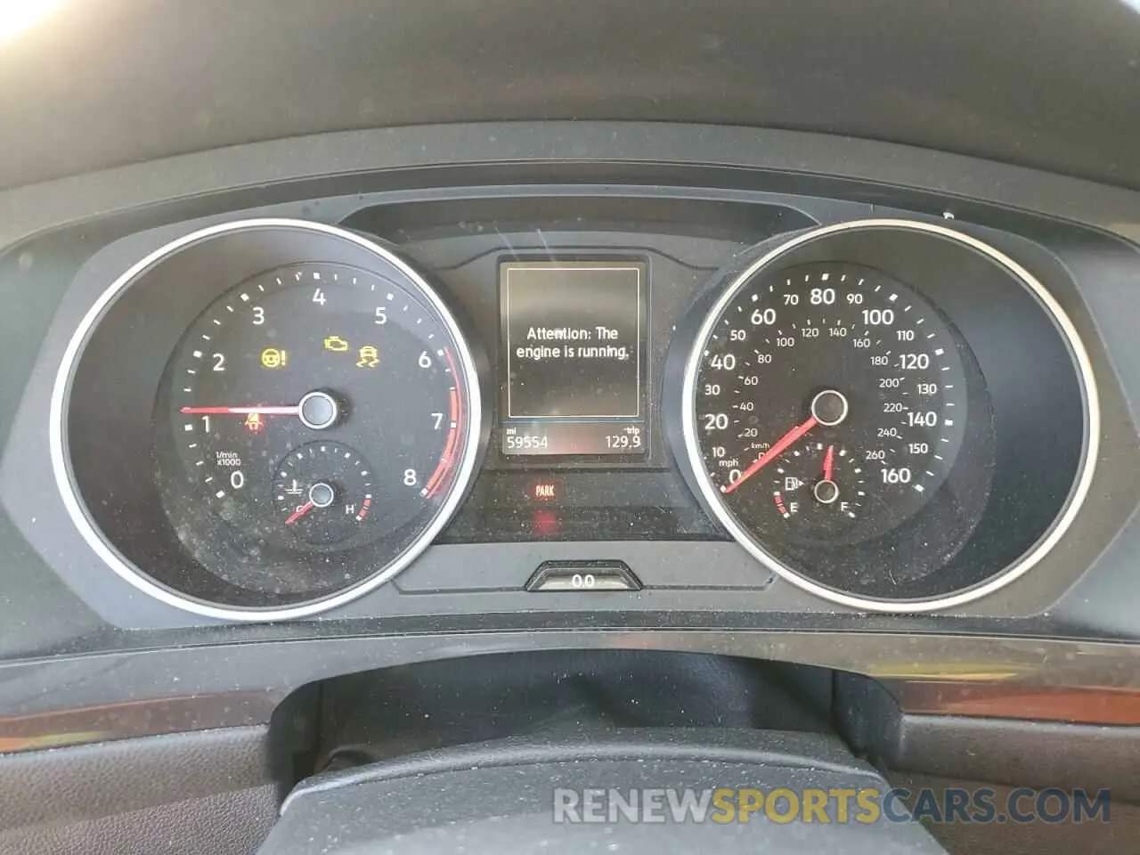 9 Photograph of a damaged car 3VV3B7AX8MM130611 VOLKSWAGEN TIGUAN 2021