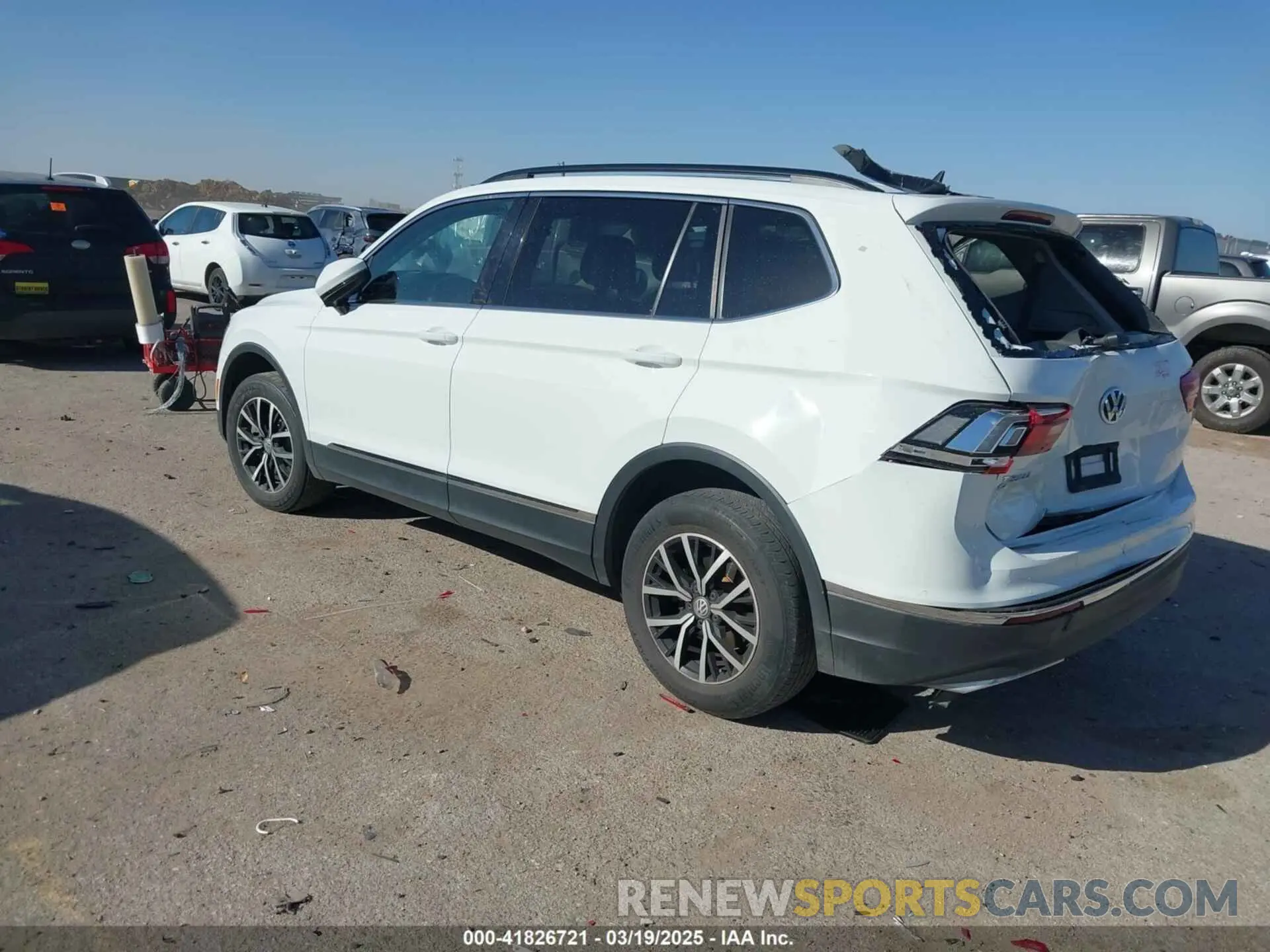 3 Photograph of a damaged car 3VV3B7AX9MM051920 VOLKSWAGEN TIGUAN 2021