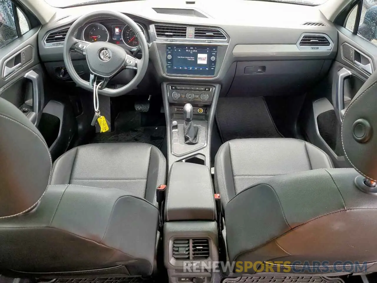 8 Photograph of a damaged car 3VV3B7AX9MM066823 VOLKSWAGEN TIGUAN 2021