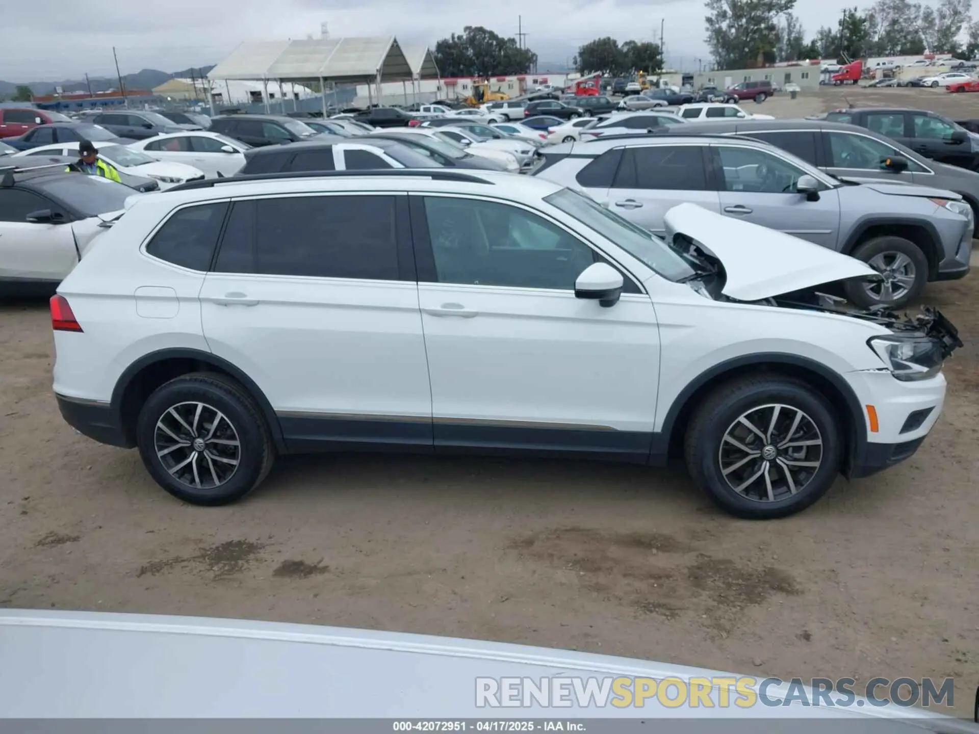 13 Photograph of a damaged car 3VV3B7AX9MM091043 VOLKSWAGEN TIGUAN 2021