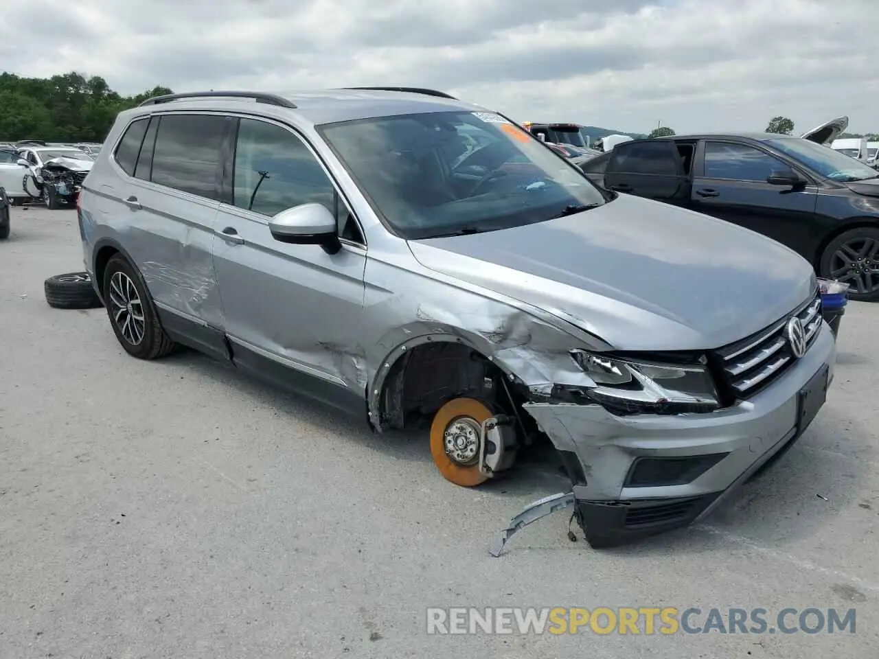 4 Photograph of a damaged car 3VV3B7AXXMM009210 VOLKSWAGEN TIGUAN 2021