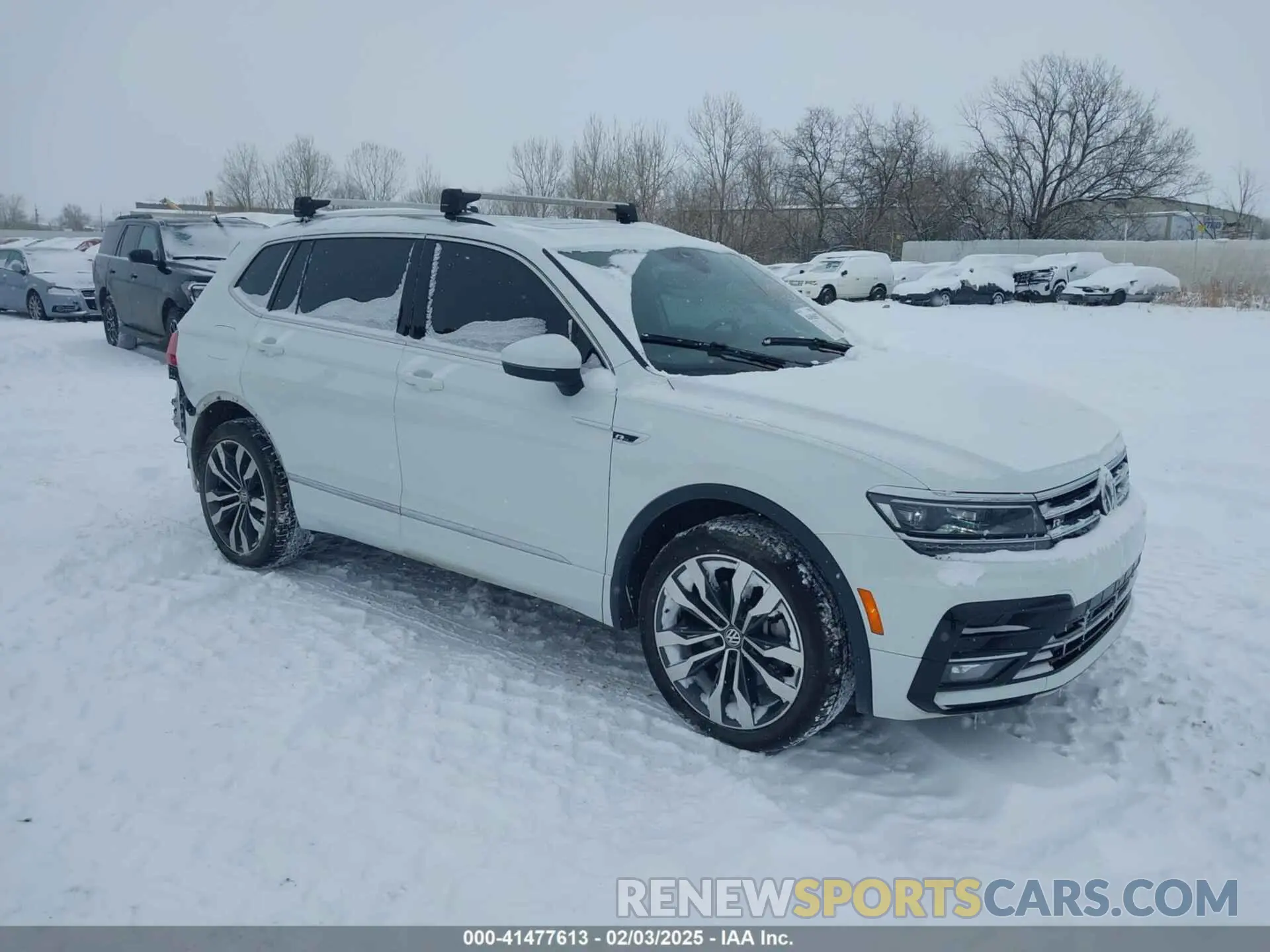 1 Photograph of a damaged car 3VV4B7AX3MM153105 VOLKSWAGEN TIGUAN 2021