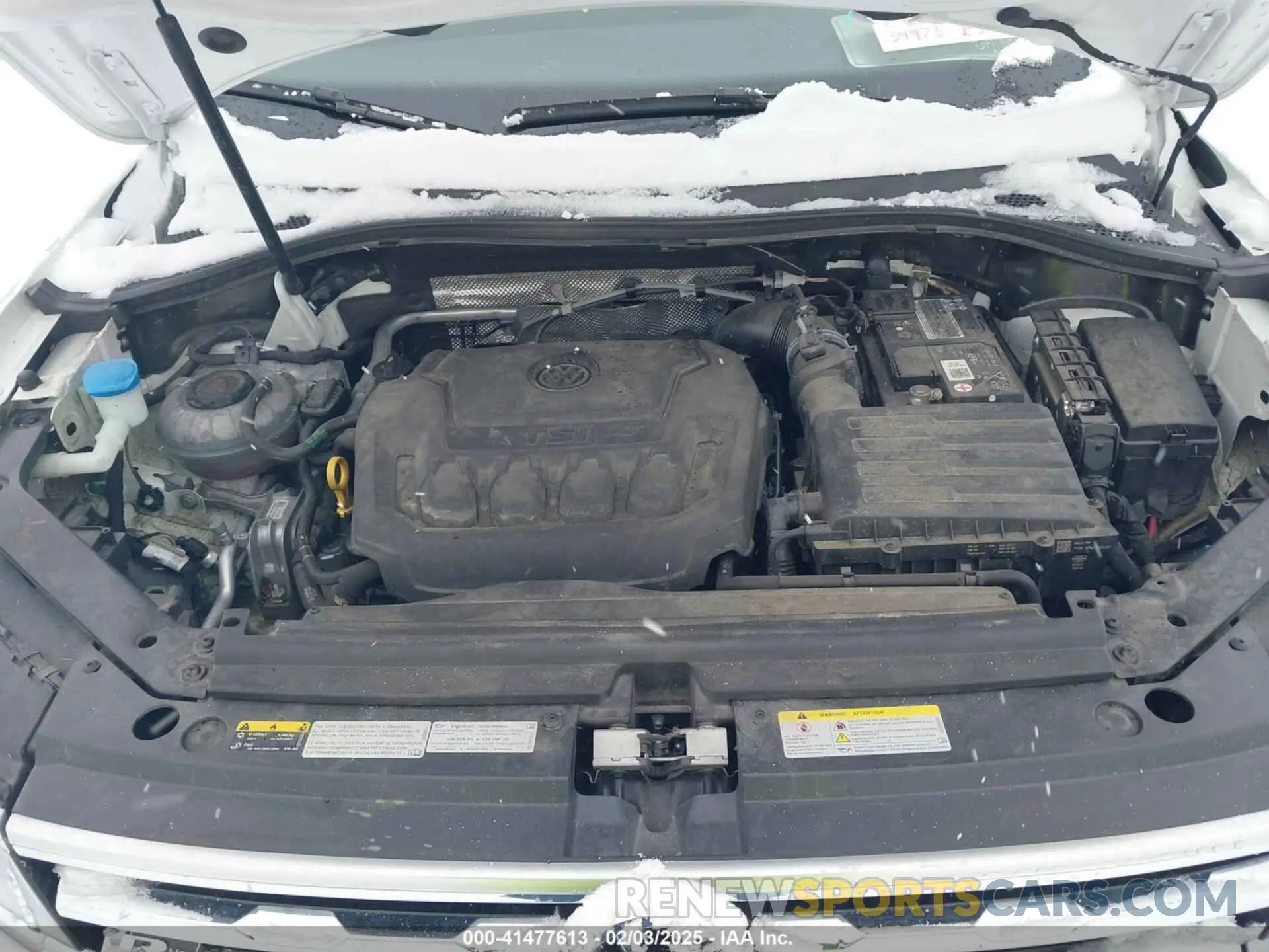 10 Photograph of a damaged car 3VV4B7AX3MM153105 VOLKSWAGEN TIGUAN 2021