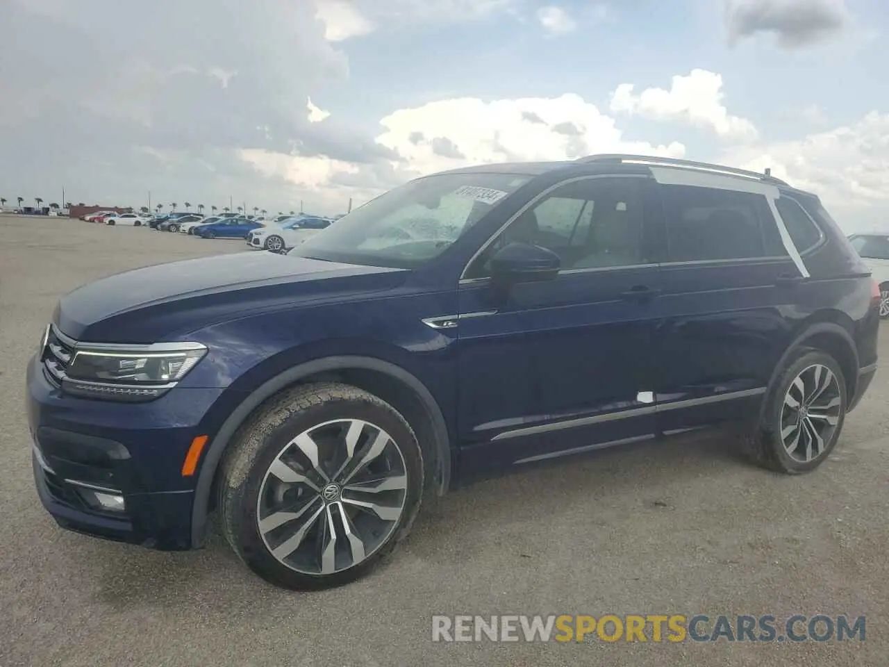 1 Photograph of a damaged car 3VV4B7AX7MM121323 VOLKSWAGEN TIGUAN 2021