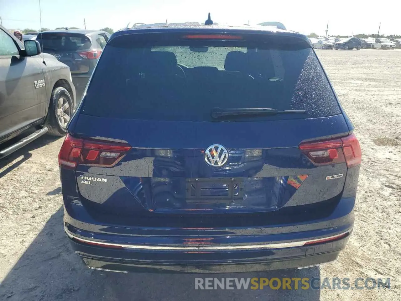 6 Photograph of a damaged car 3VV4B7AX7MM121323 VOLKSWAGEN TIGUAN 2021