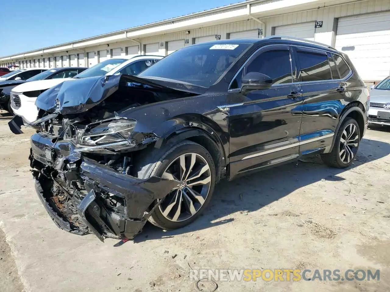 1 Photograph of a damaged car 3VV4B7AX9MM062274 VOLKSWAGEN TIGUAN 2021
