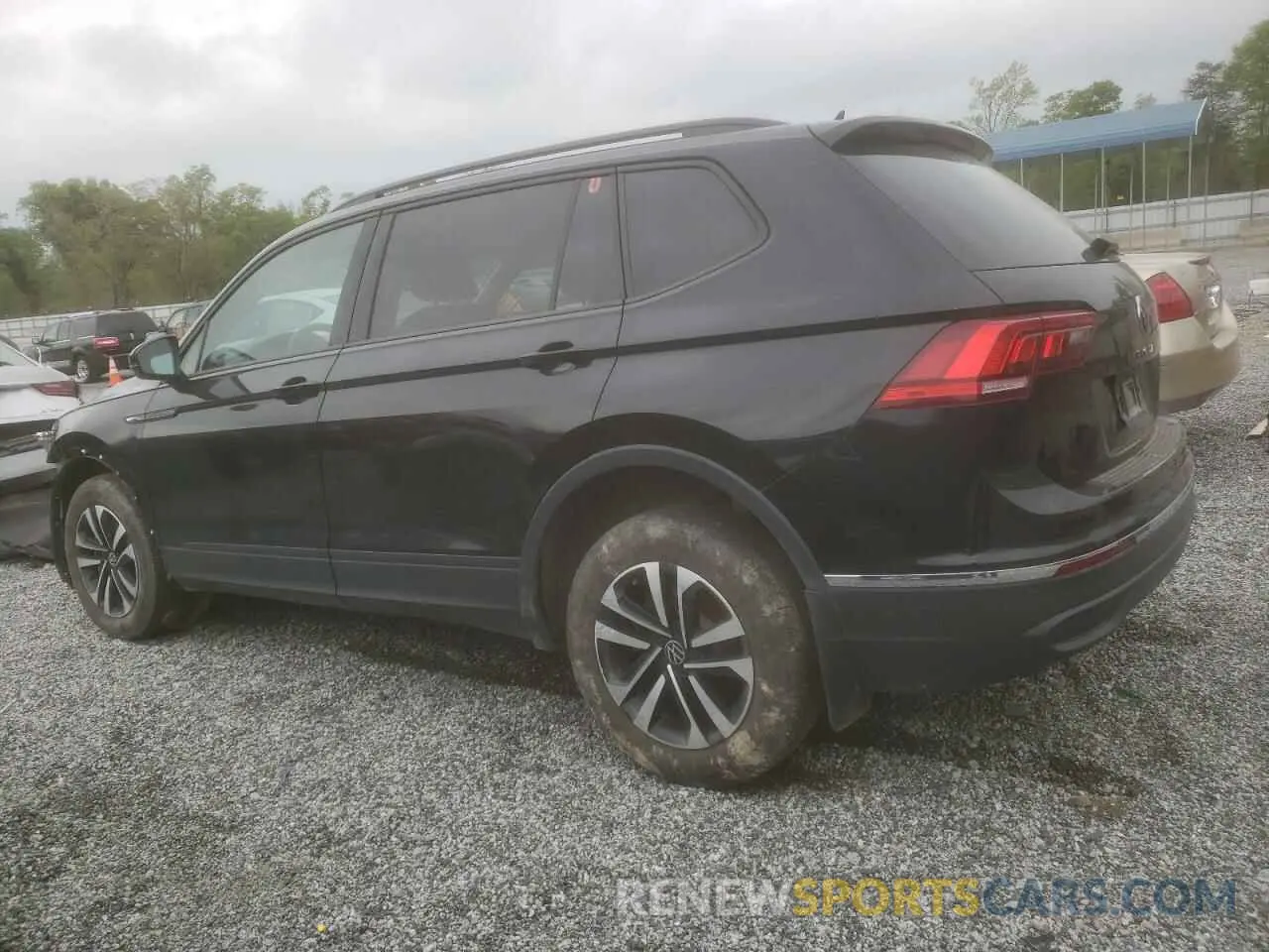 2 Photograph of a damaged car 3VV0B7AX3NM076297 VOLKSWAGEN TIGUAN 2022