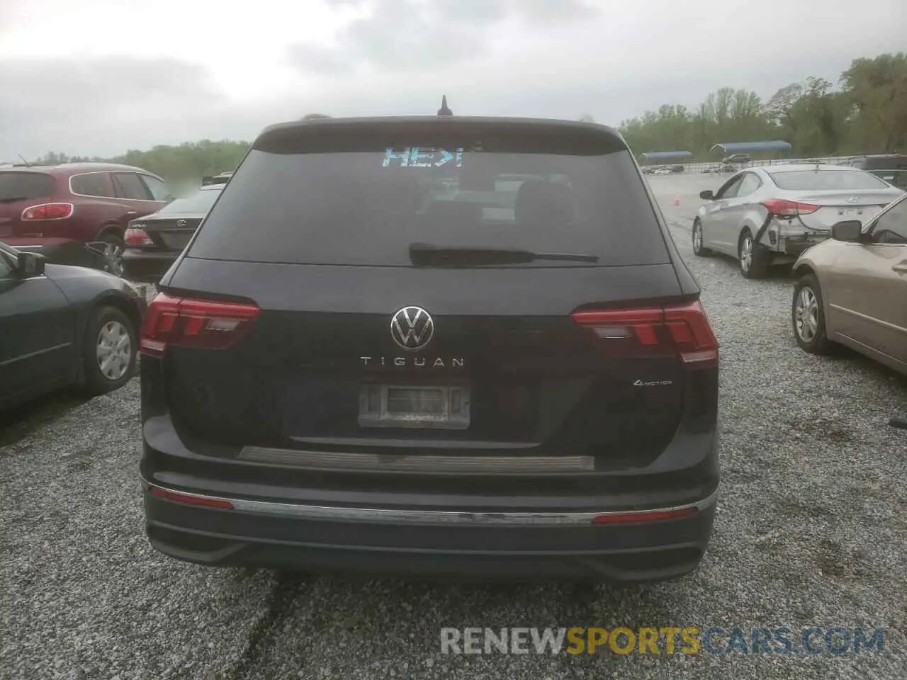 6 Photograph of a damaged car 3VV0B7AX3NM076297 VOLKSWAGEN TIGUAN 2022