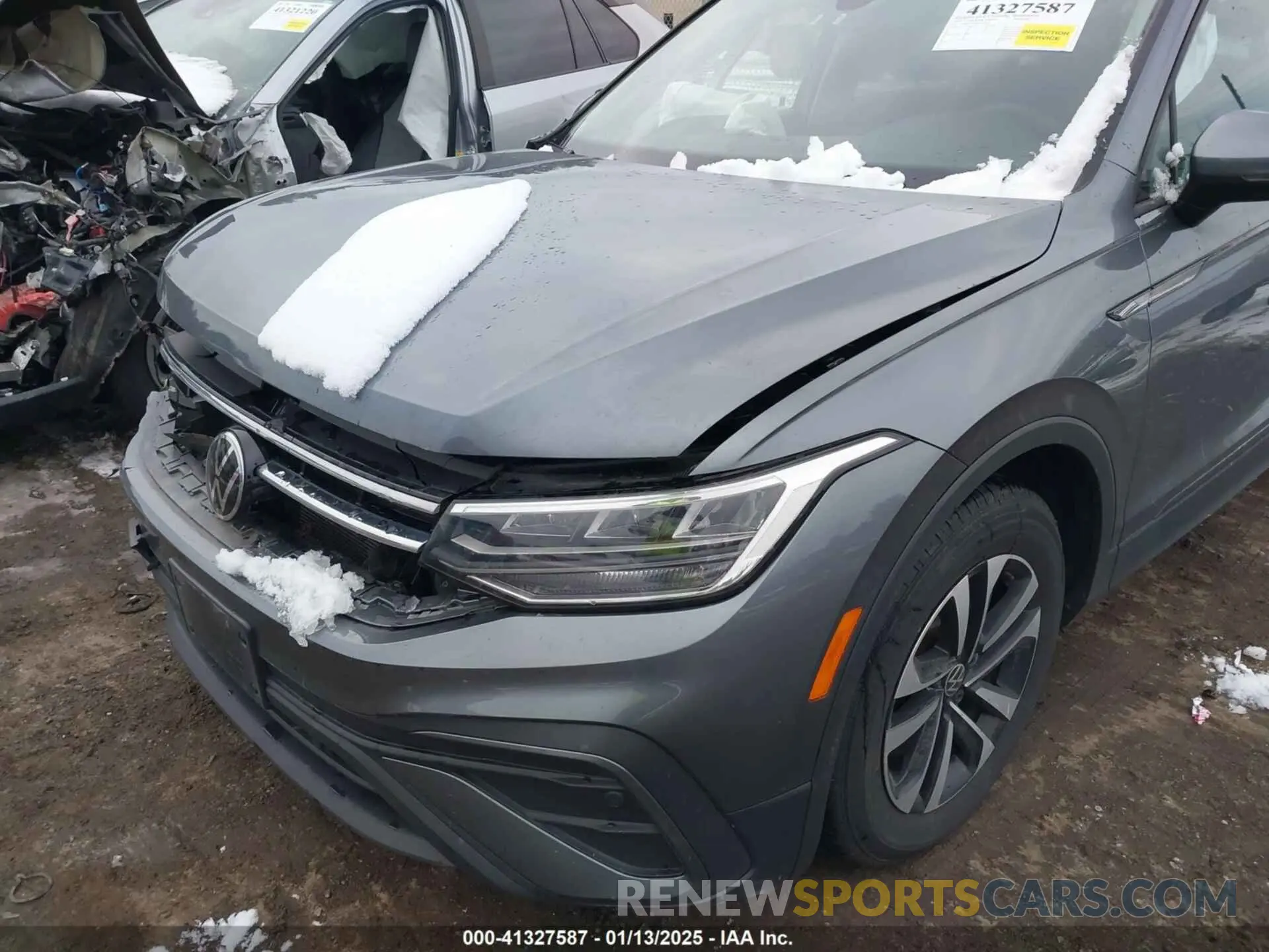6 Photograph of a damaged car 3VV0B7AX9NM032305 VOLKSWAGEN TIGUAN 2022