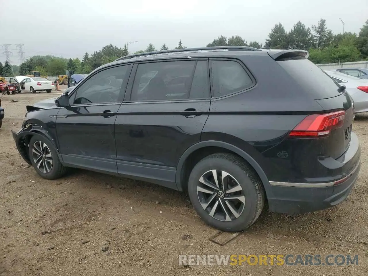 2 Photograph of a damaged car 3VV0B7AX9NM058029 VOLKSWAGEN TIGUAN 2022