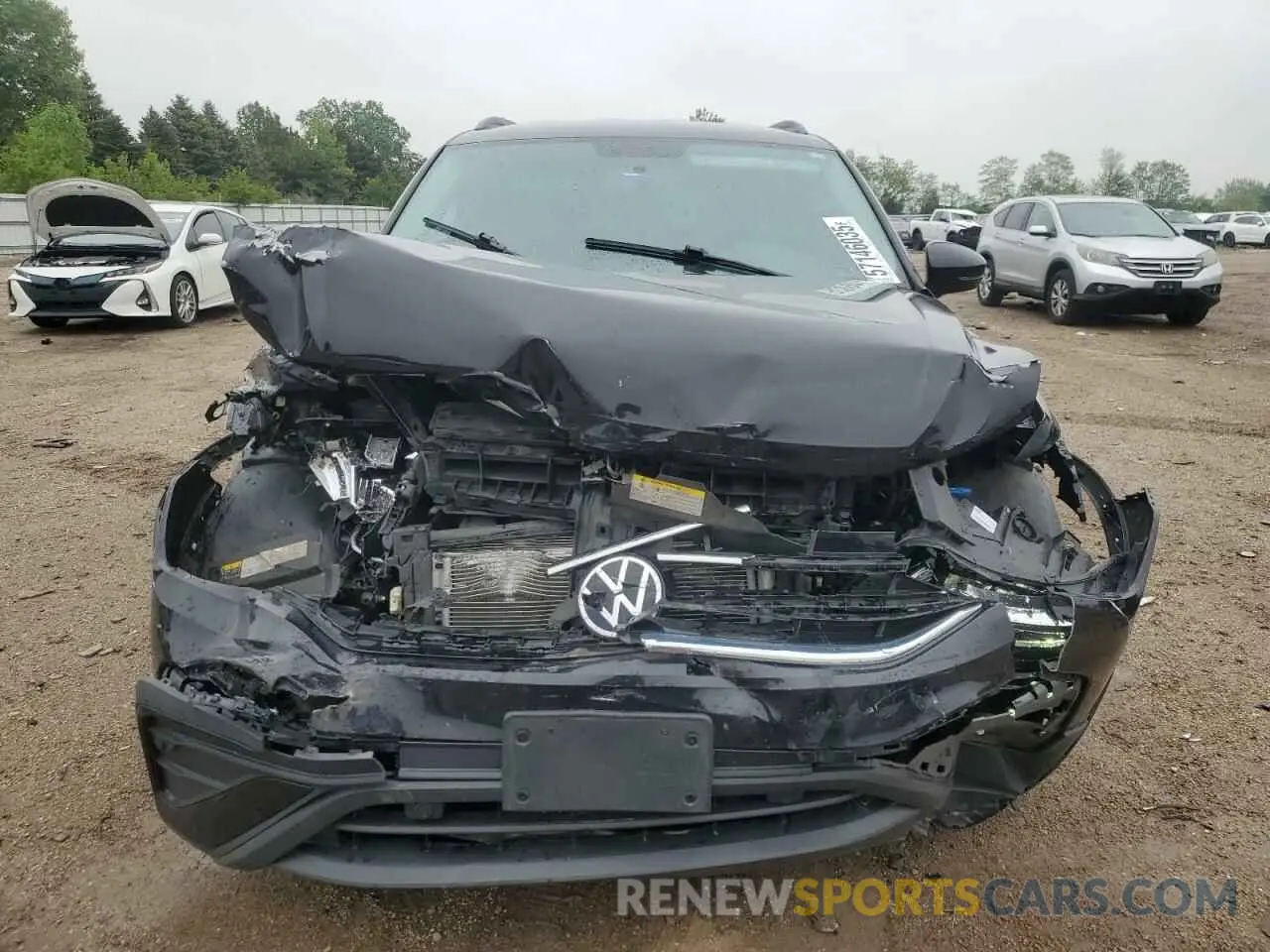 5 Photograph of a damaged car 3VV0B7AX9NM058029 VOLKSWAGEN TIGUAN 2022