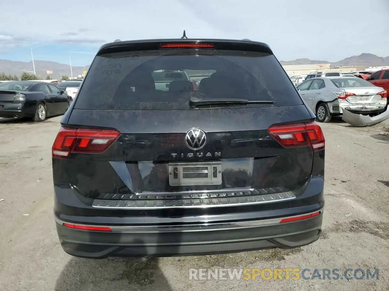 6 Photograph of a damaged car 3VV1B7AX3NM020655 VOLKSWAGEN TIGUAN 2022