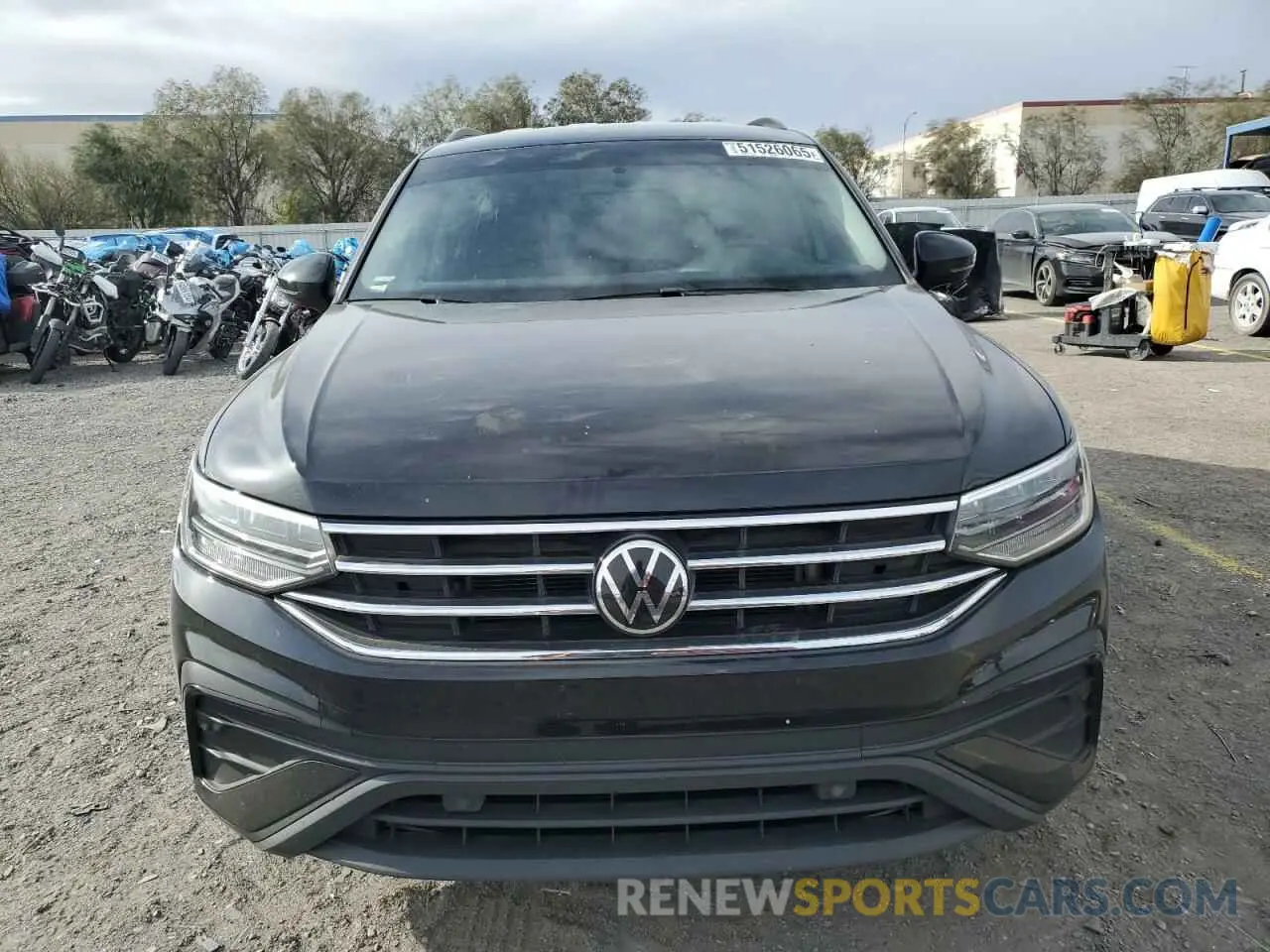 5 Photograph of a damaged car 3VV1B7AX3NM152153 VOLKSWAGEN TIGUAN 2022