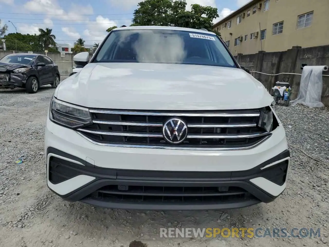 5 Photograph of a damaged car 3VV1B7AX5NM143020 VOLKSWAGEN TIGUAN 2022