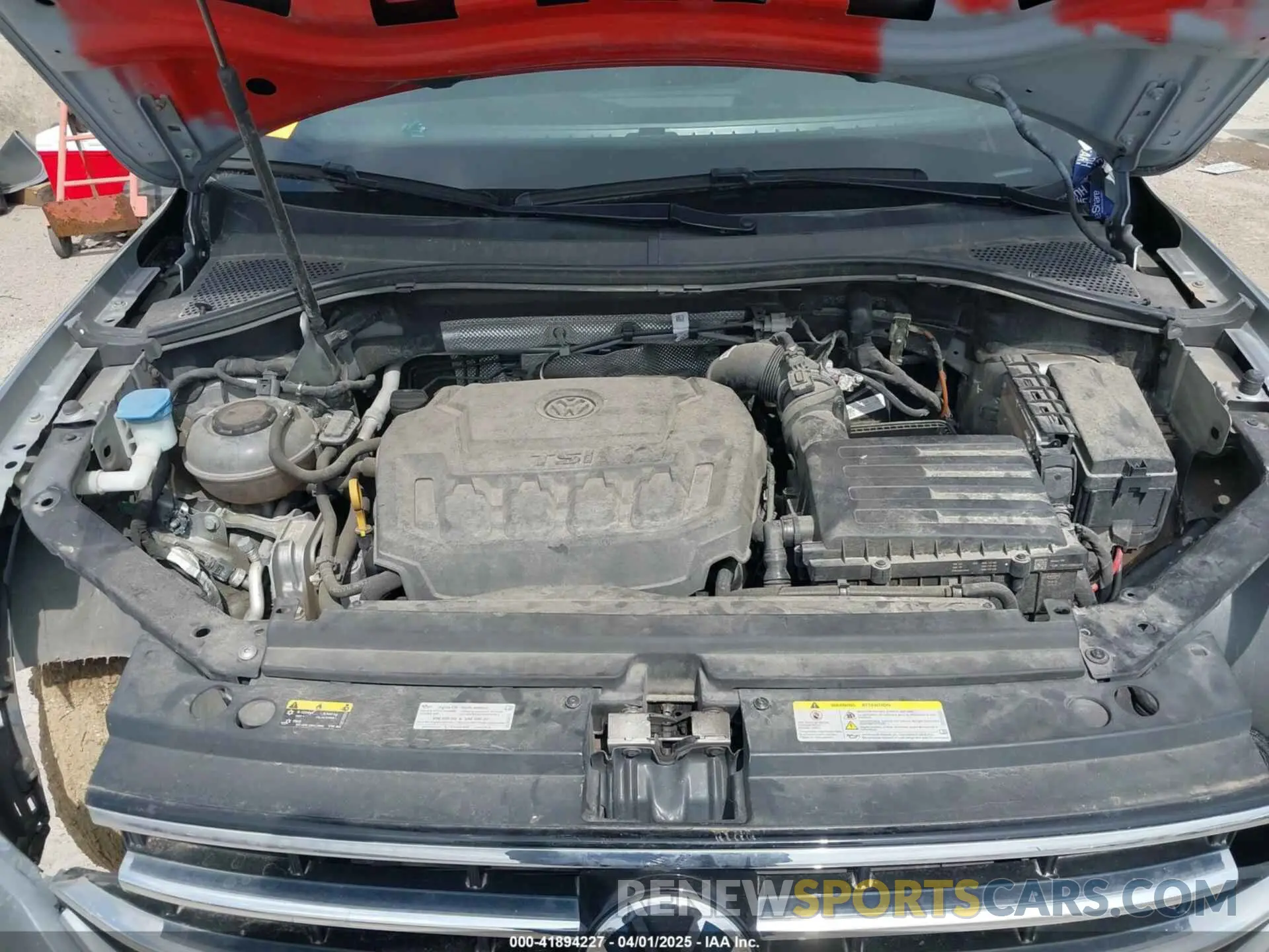 10 Photograph of a damaged car 3VV1B7AX8NM106849 VOLKSWAGEN TIGUAN 2022