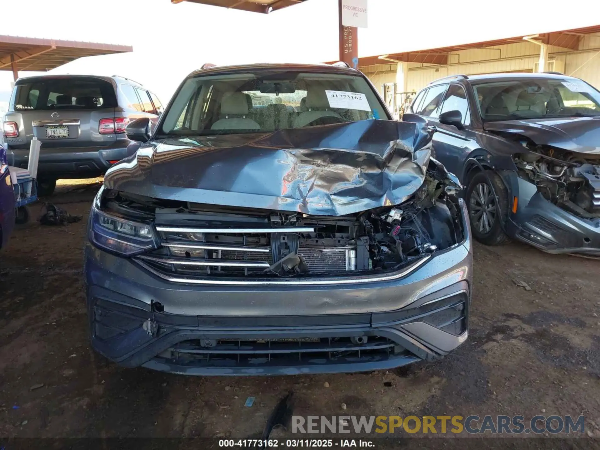 12 Photograph of a damaged car 3VV1B7AX8NM146414 VOLKSWAGEN TIGUAN 2022
