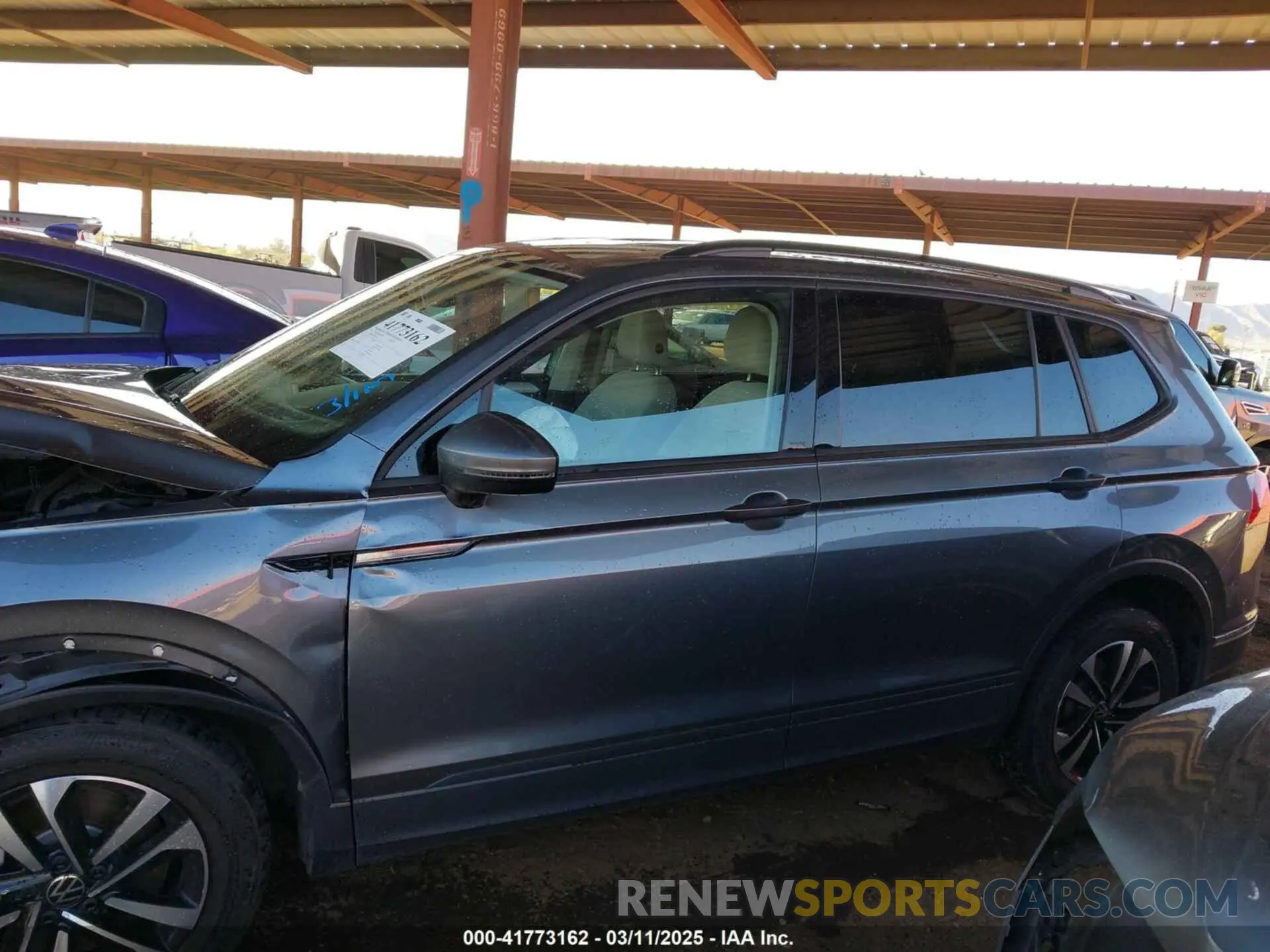 14 Photograph of a damaged car 3VV1B7AX8NM146414 VOLKSWAGEN TIGUAN 2022