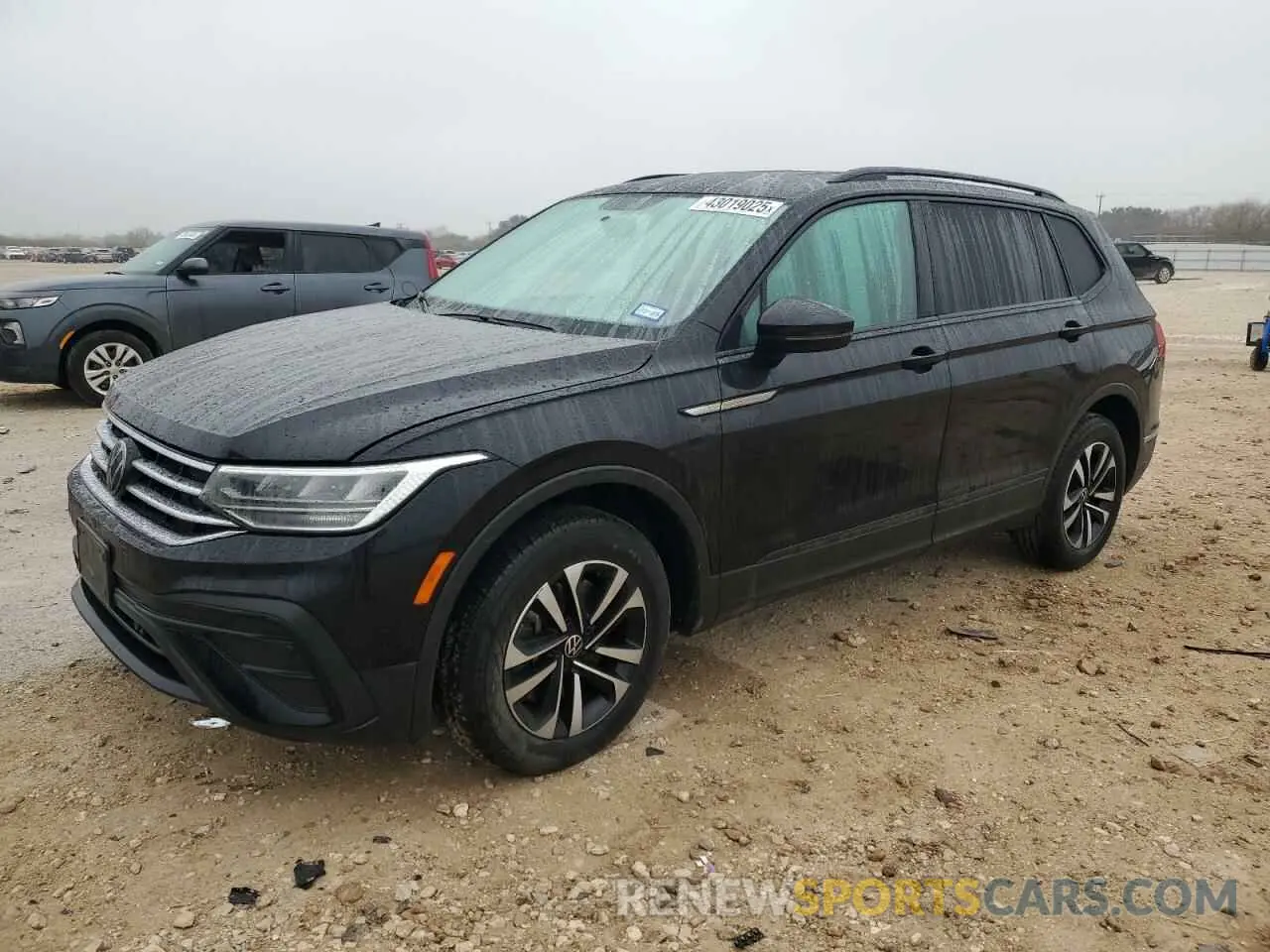 1 Photograph of a damaged car 3VV1B7AX9NM034513 VOLKSWAGEN TIGUAN 2022