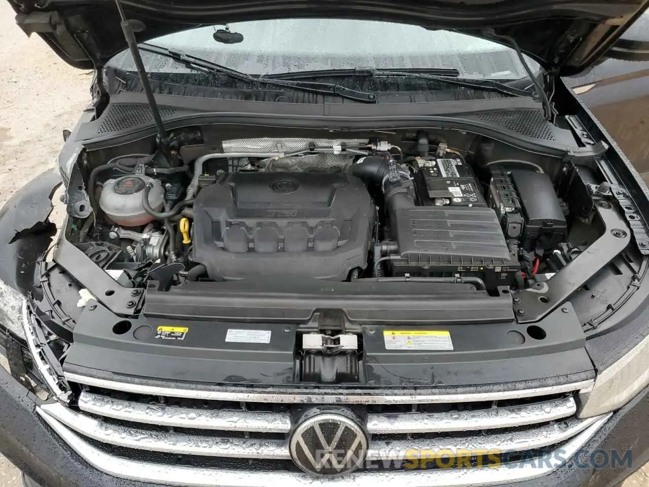 14 Photograph of a damaged car 3VV1B7AX9NM034513 VOLKSWAGEN TIGUAN 2022