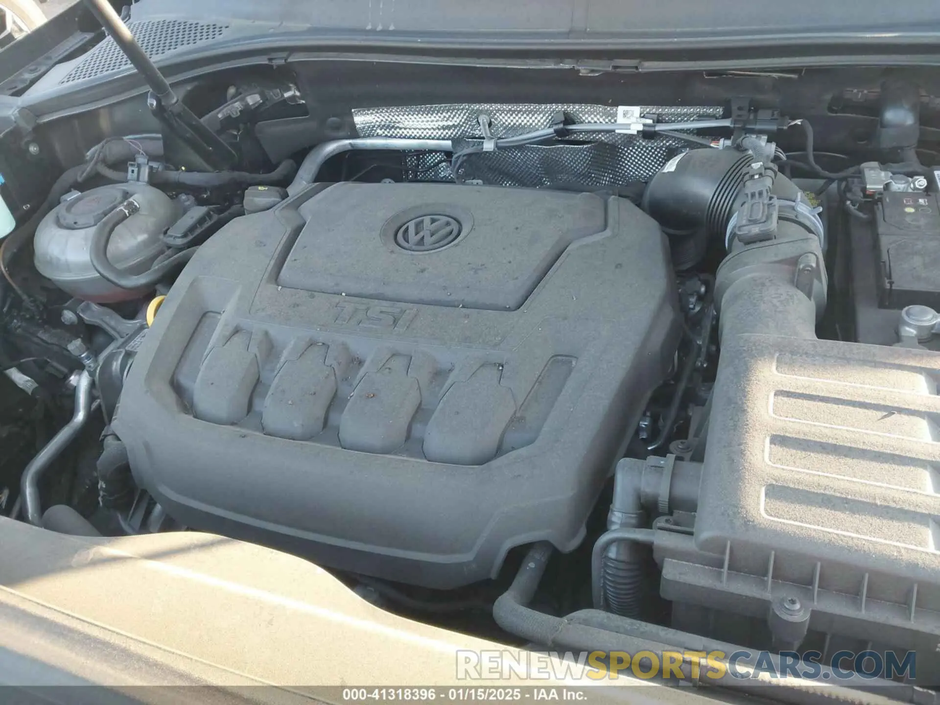 10 Photograph of a damaged car 3VV1B7AX9NM124552 VOLKSWAGEN TIGUAN 2022