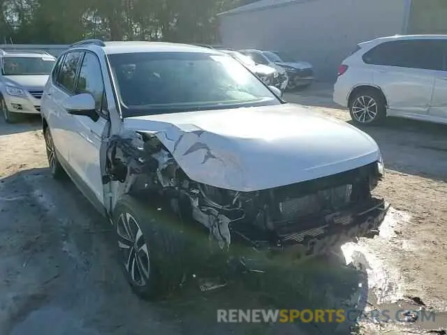 14 Photograph of a damaged car 3VV1B7AXXNM113849 VOLKSWAGEN TIGUAN 2022
