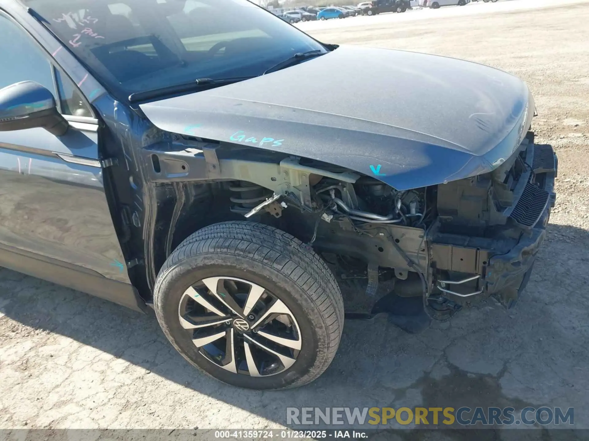 6 Photograph of a damaged car 3VV1B7AXXNM164123 VOLKSWAGEN TIGUAN 2022