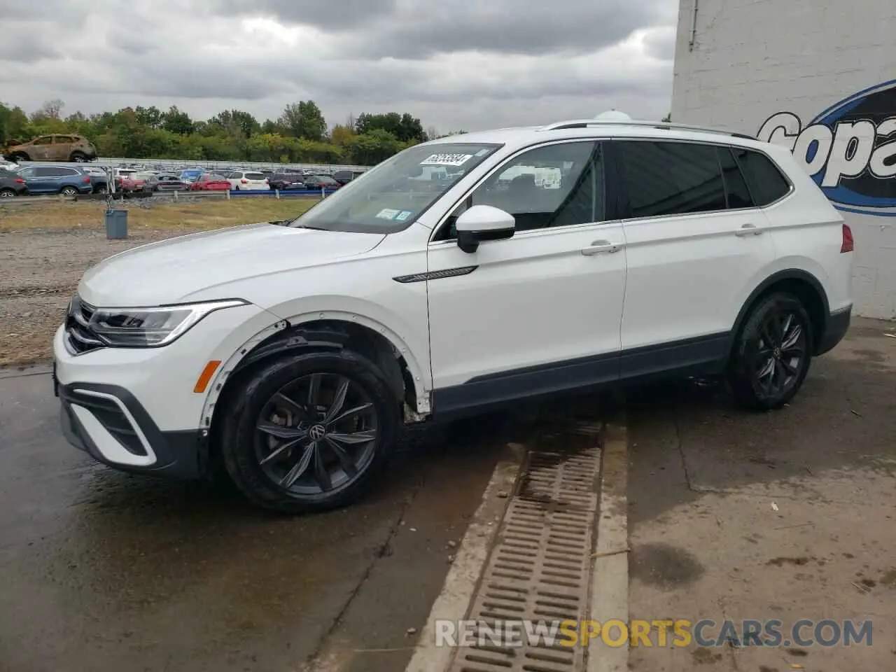 1 Photograph of a damaged car 3VV2B7AX0NM038924 VOLKSWAGEN TIGUAN 2022