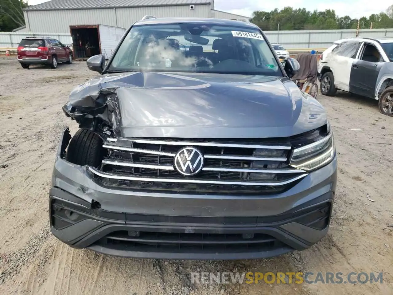 5 Photograph of a damaged car 3VV2B7AX0NM172736 VOLKSWAGEN TIGUAN 2022