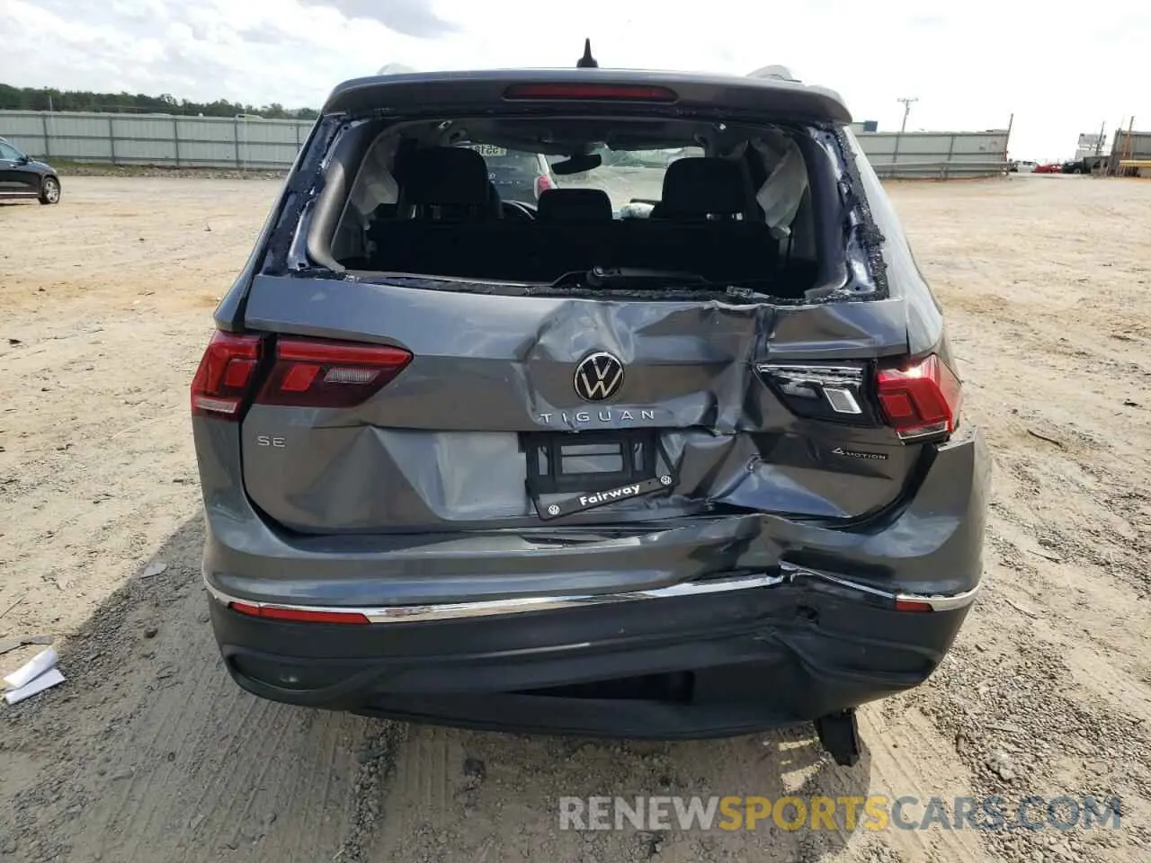 6 Photograph of a damaged car 3VV2B7AX0NM172736 VOLKSWAGEN TIGUAN 2022