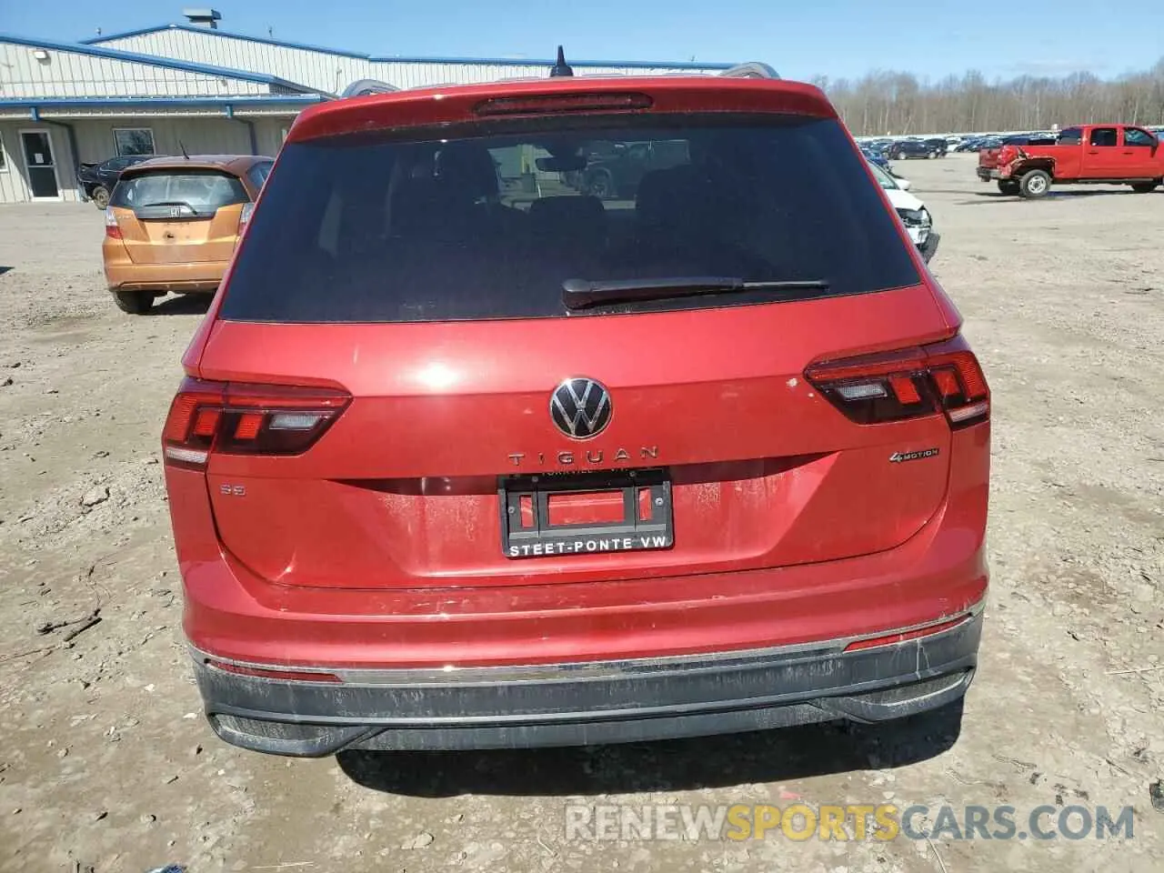 6 Photograph of a damaged car 3VV2B7AX1NM003101 VOLKSWAGEN TIGUAN 2022
