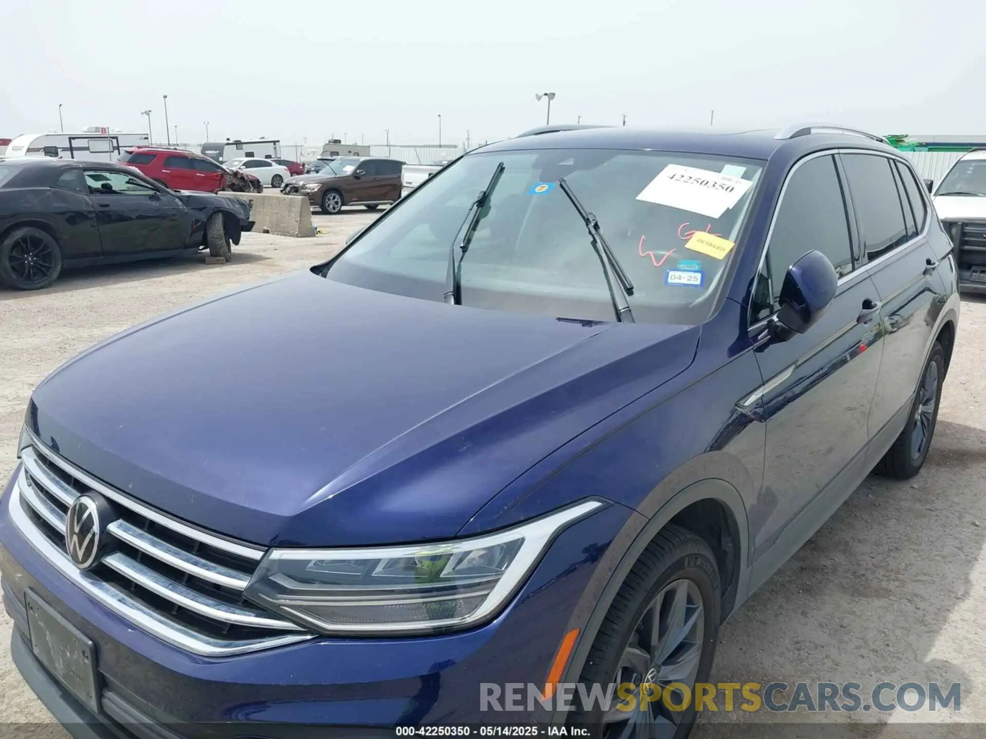 6 Photograph of a damaged car 3VV2B7AX2NM051870 VOLKSWAGEN TIGUAN 2022