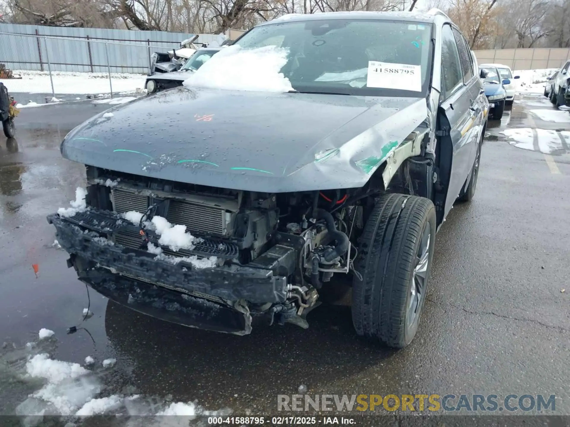 6 Photograph of a damaged car 3VV2B7AX2NM161365 VOLKSWAGEN TIGUAN 2022
